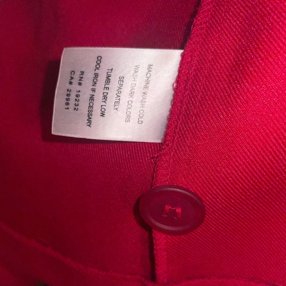 Vintage Alfred Dunner Red button down blazer. Size 10. GUC - Picture 3 of 4